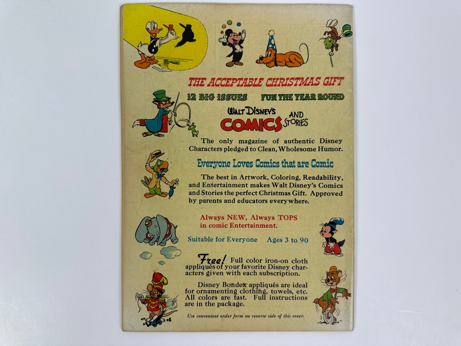 Dell Comics Walt Disney's Comics And Stories #111 Vintage 1949 10 Cent Comic Book Valued Ungraded: $11, 6.0: $82, 8.0: $221 [Photo 3]