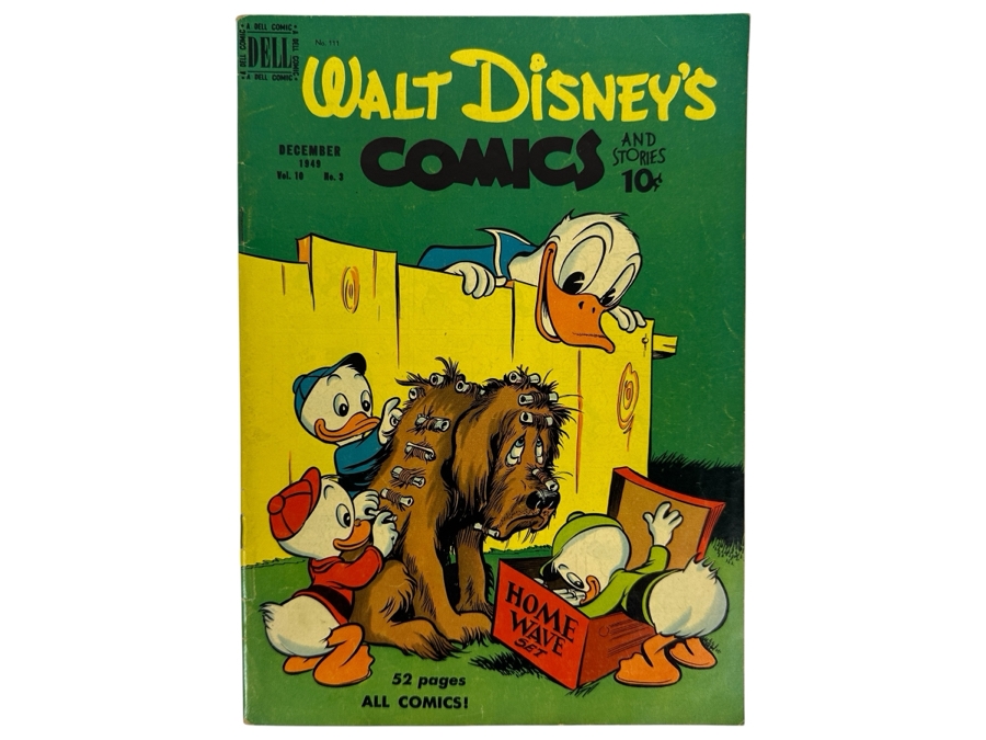 Dell Comics Walt Disney's Comics And Stories #111 Vintage 1949 10 Cent Comic Book [Photo 1]