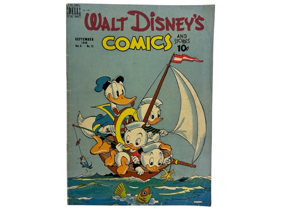 Dell Comics Walt Disney's Comics And Stories #108 Vintage 1949 10 Cent Comic Book [Photo 1]