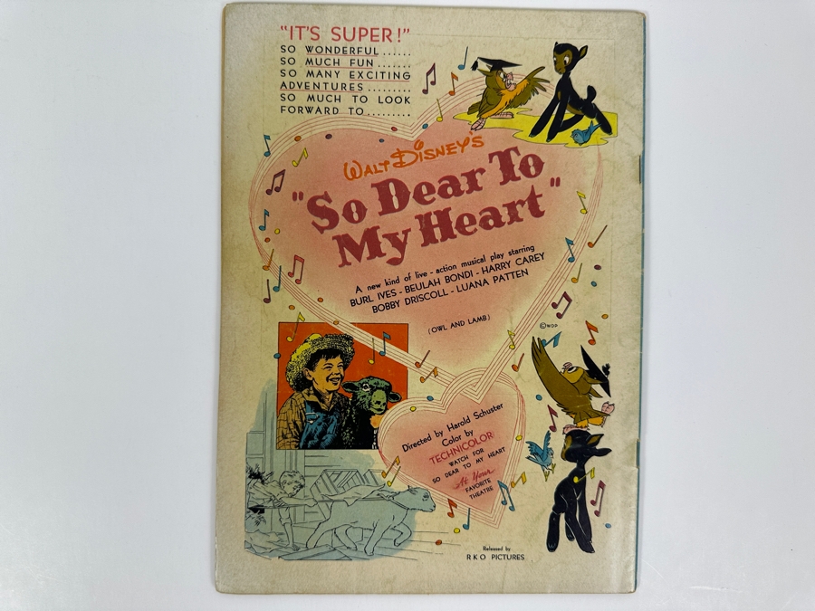 Dell Comics Walt Disney's Comics And Stories #103 Vintage 1949 10 Cent Comic Book [Photo 3]