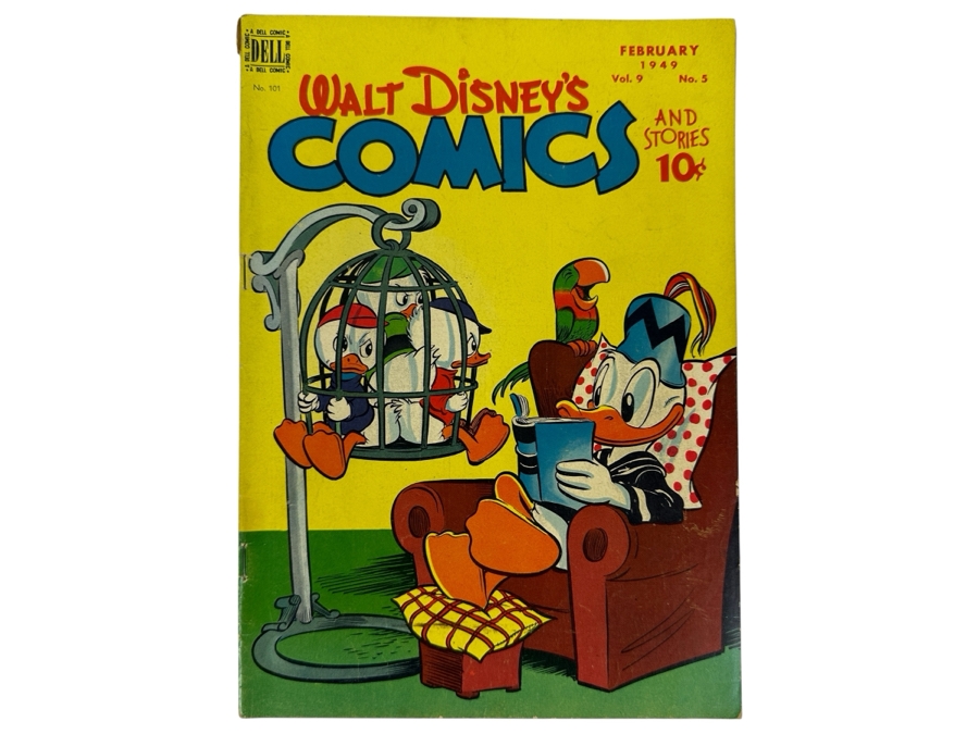 Dell Comics Walt Disney's Comics And Stories #101 Vintage 1949 10 Cent Comic Book [Photo 1]