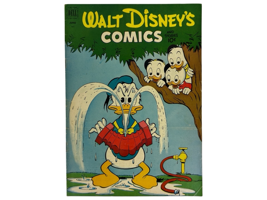 Dell Comics Walt Disney's Comics And Stories #141 Vintage 1952 10 Cent Comic Book [Photo 1]