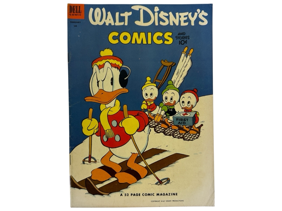 Dell Comics Walt Disney's Comics And Stories #149 Vintage 1953 10 Cent Comic Book