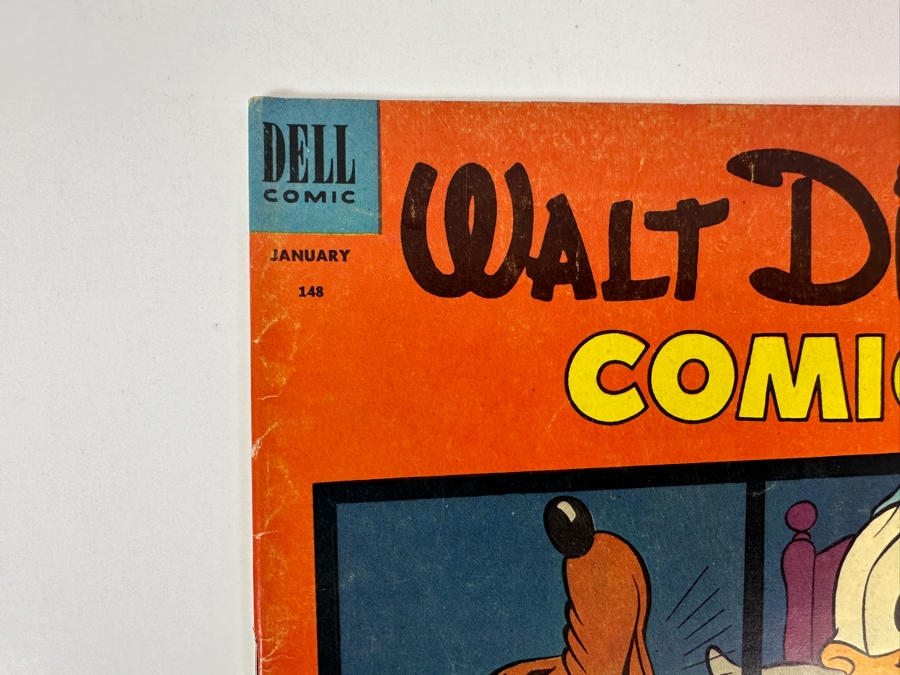 Dell Comics Walt Disney's Comics And Stories #148 Vintage 1953 10 Cent Comic Book [Photo 2]