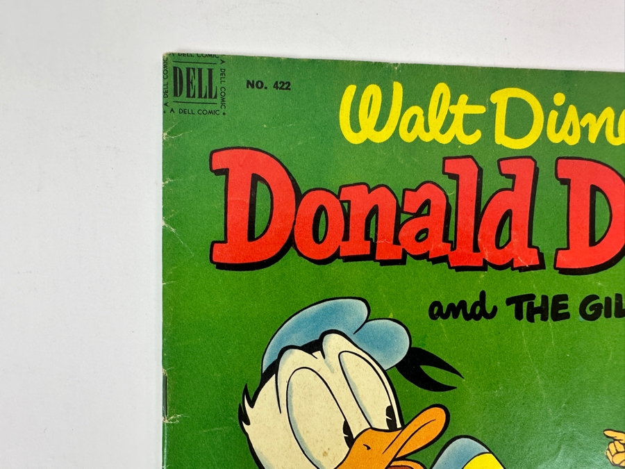Dell Comics Four Color #422 Walt Disney's Donald Duck And The Gilded Man Vintage 1952 10 Cent Comic Book [Photo 2]
