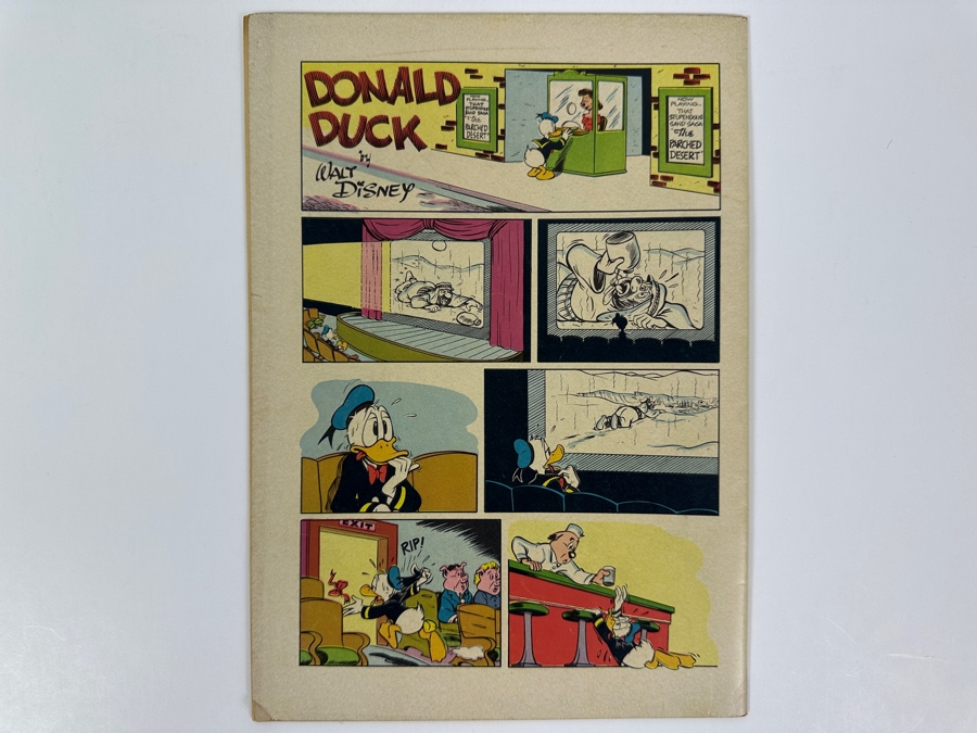 Dell Comics Four Color #394 Walt Disney's Donald Duck In Malayalaya Vintage 1952 10 Cent Comic Book [Photo 2]