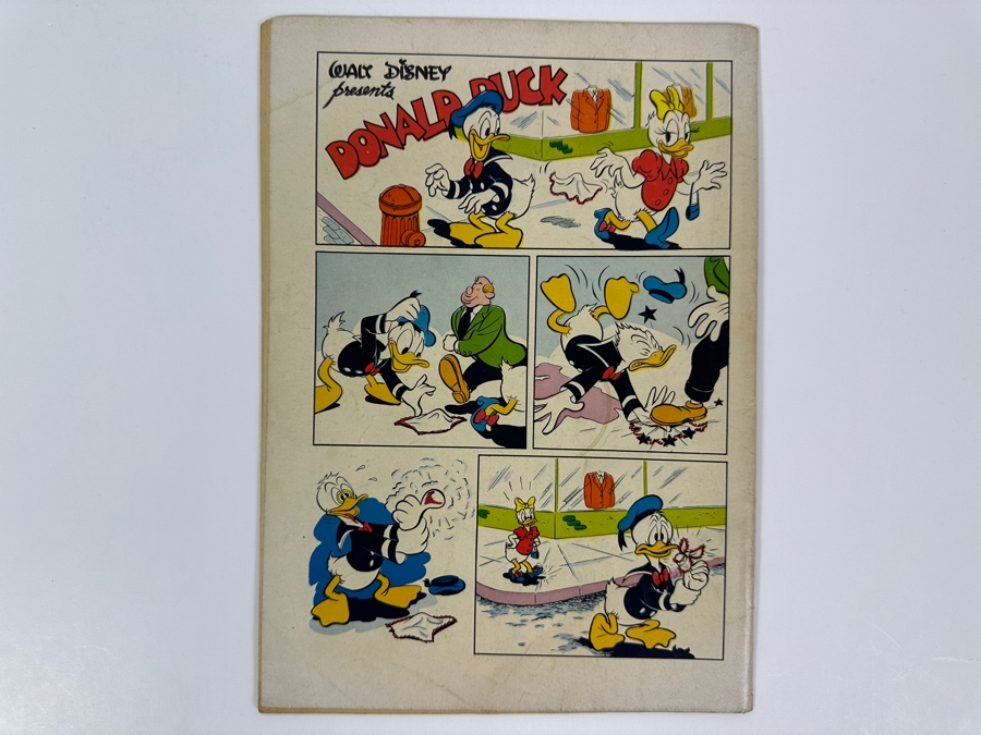Dell Comics Four Color #379 Walt Disney's Donald Duck In Southern Hospitality Vintage 1952 10 Cent Comic Book Valued Ungraded: $42, 6.0: $74, 8.0: $296 [Photo 3]