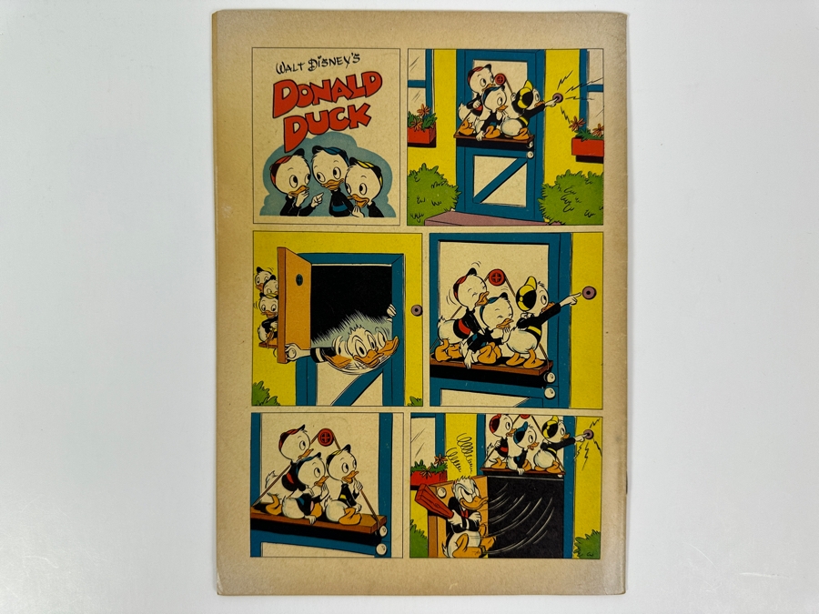 Dell Comics Four Color #356 Walt Disney's Donald Duck In Southern Hospitality Vintage 1951 10 Cent Comic Book [Photo 3]