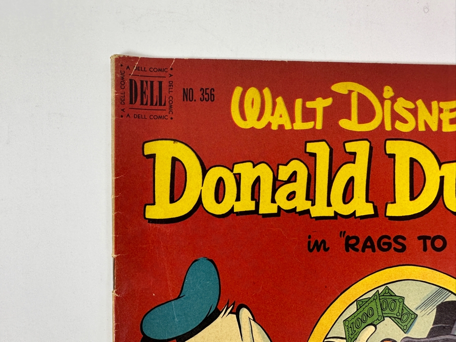 Dell Comics Four Color #356 Walt Disney's Donald Duck In Southern Hospitality Vintage 1951 10 Cent Comic Book [Photo 2]