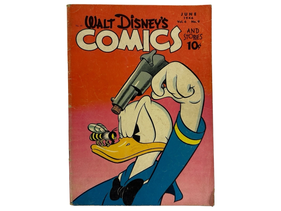 Dell Comics Walt Disney's Comics And Stories #69 Vintage 1946 10 Cent Comic Book