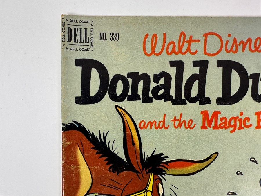 Dell Comics Four Color #339 Walt Disney's Donald Duck And The Magic Fountain Vintage 1951 10 Cent Comic Book [Photo 2]