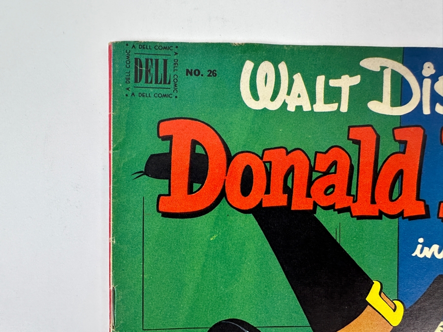 Dell Comics Walt Disney's Donald Duck In Trick Or Treat #26 Vintage 1952 10 Cent Comic Book Valued Ungraded: $31, 6.0: $300, 8.0: $480 [Photo 2]