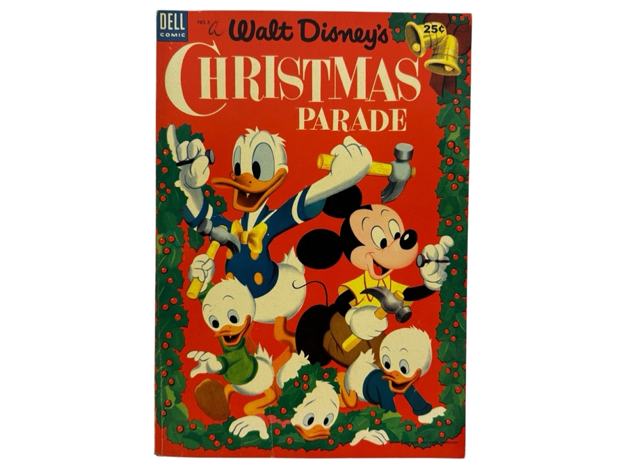 Dell Comics Walt Disney's Christmas Parade #5 Vintage 1953 10 Cent Comic Book