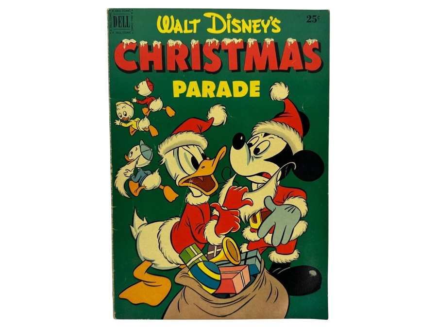 Dell Comics Walt Disney's Christmas Parade #3 Vintage 1951 10 Cent Comic Book