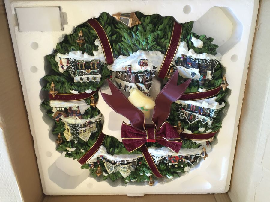 Thomas Kincaid Christmas Wreath [Photo 2]