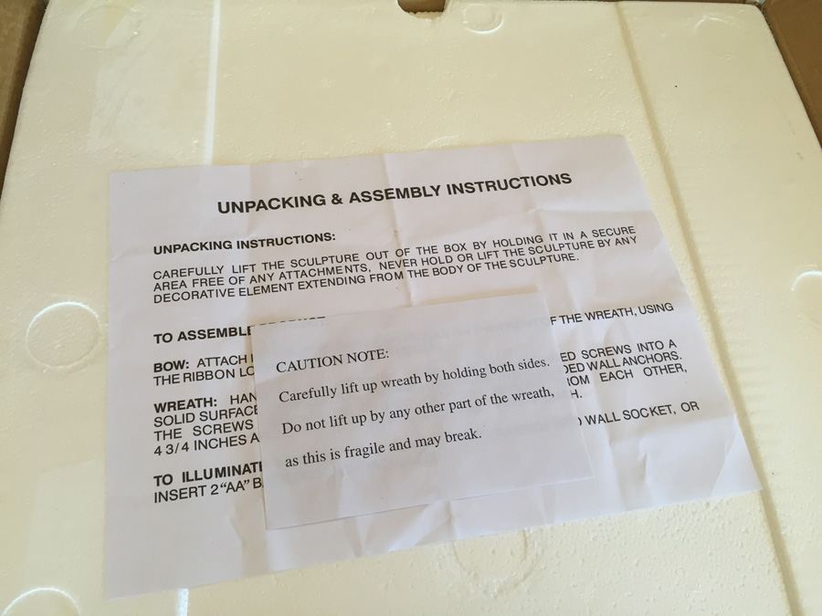 Thomas Kincaid Christmas Wreath [Photo 4]