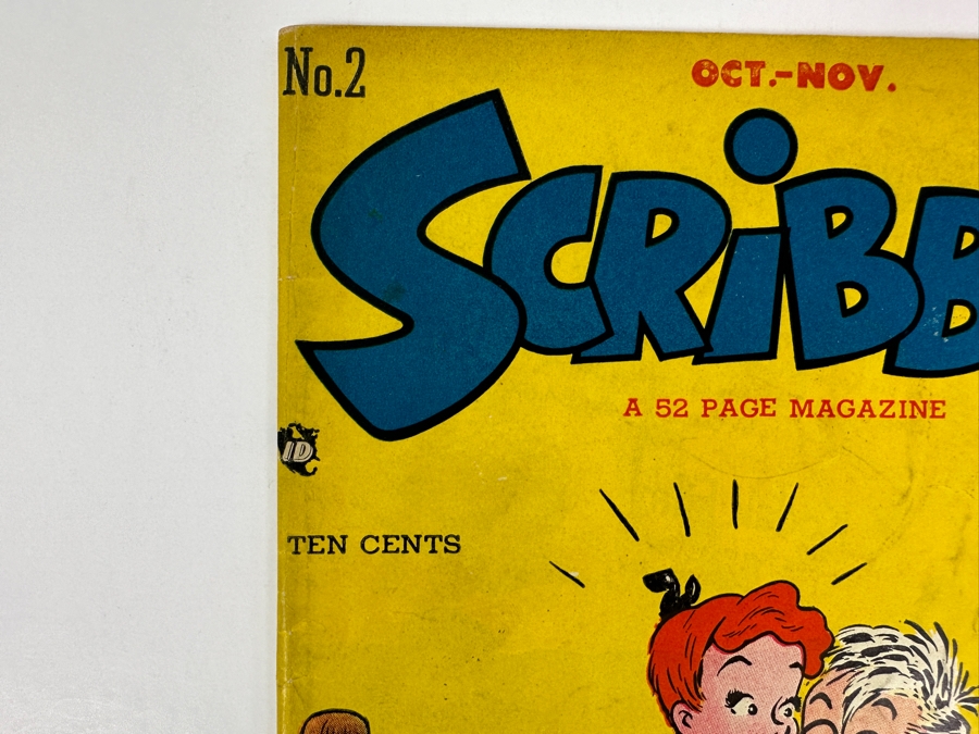 DC Comics Scribbly #2 Vintage 1948 10 Cent Comic Book [Photo 3]