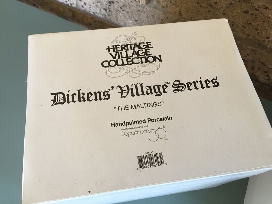 Heritage Village Collection Dickens' Village Series 'Kingsford's Brew House' and 'The Maltings' [Photo 7]