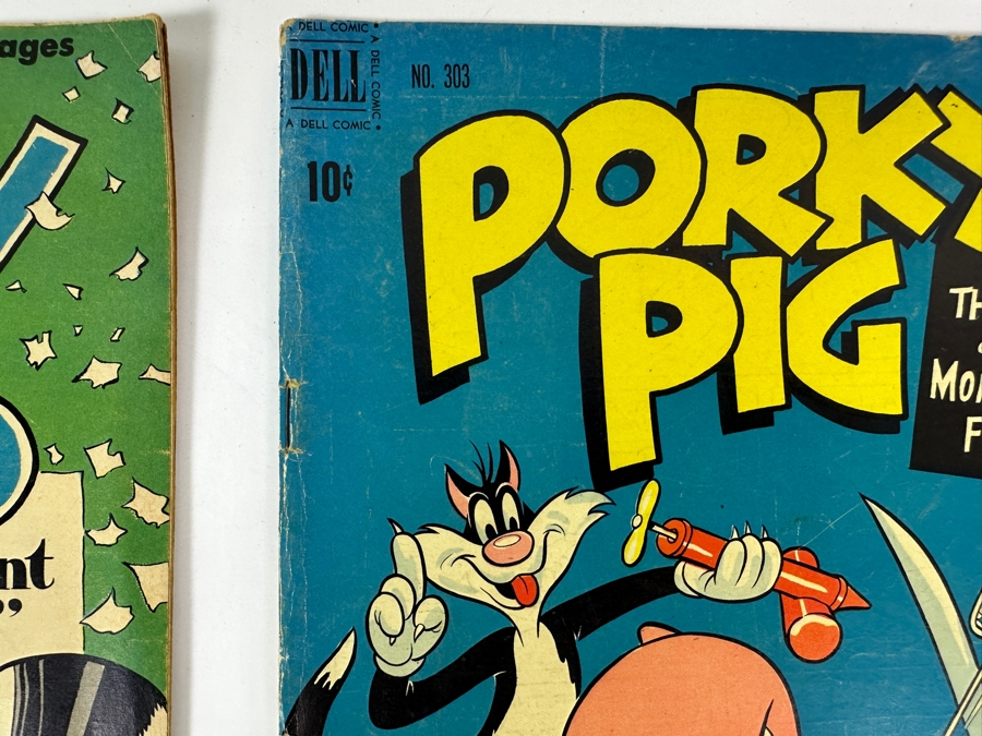 Dell Comics Four Color Porky Pig 1950 #295, 1950 #303, 1951 #330 & 1951 #351 10 Cent Comic Books [Photo 5]