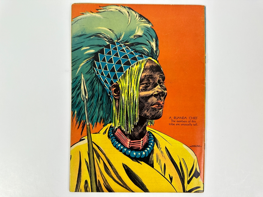 Dell Comics Edgar Rice Burrough's Tarzan #13 Vintage 1950 10 Cent Comic Book [Photo 2]