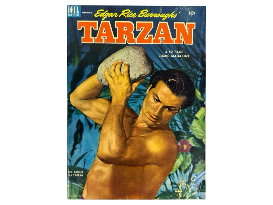 Dell Comics Edgar Rice Burrough's Tarzan #41 Vintage 1953 10 Cent Comic Book