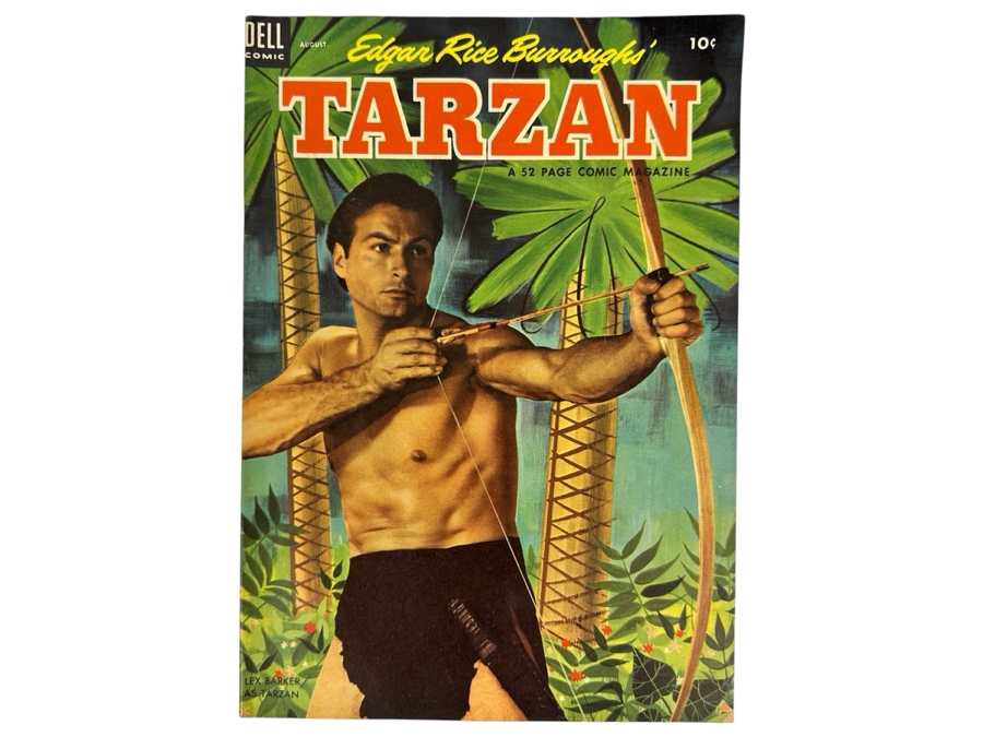 Dell Comics Edgar Rice Burrough's Tarzan #47 Vintage 1953 10 Cent Comic Book