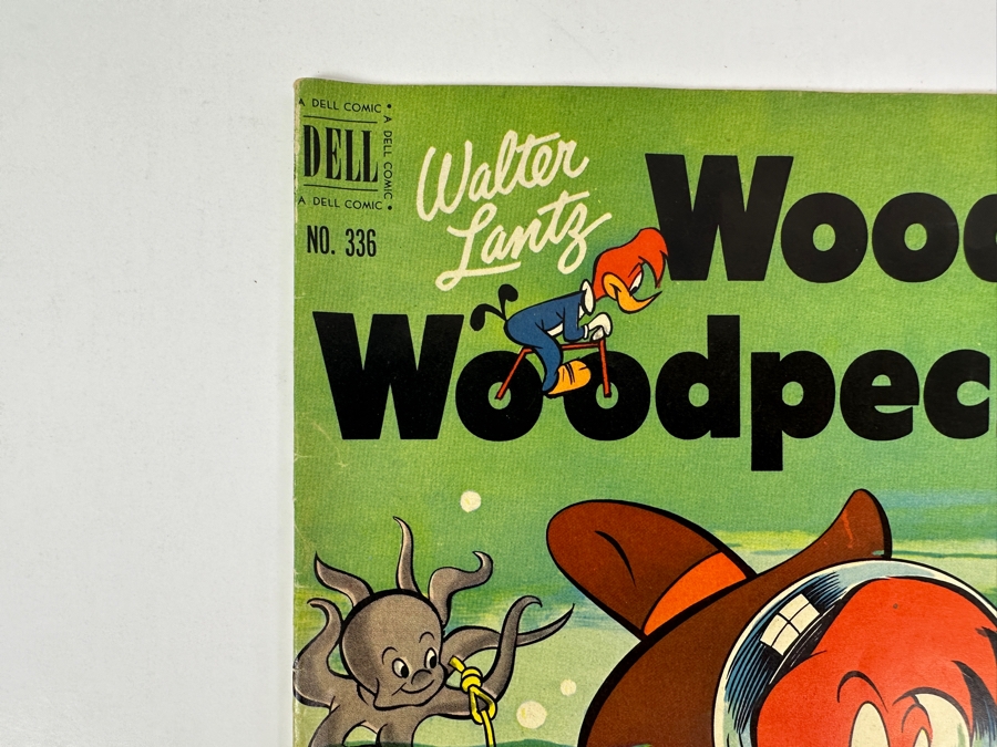 Dell Comics Four Color #336 Walter Lantz Woody Woodpecker Vintage 1952 10 Cent Comic Book [Photo 2]