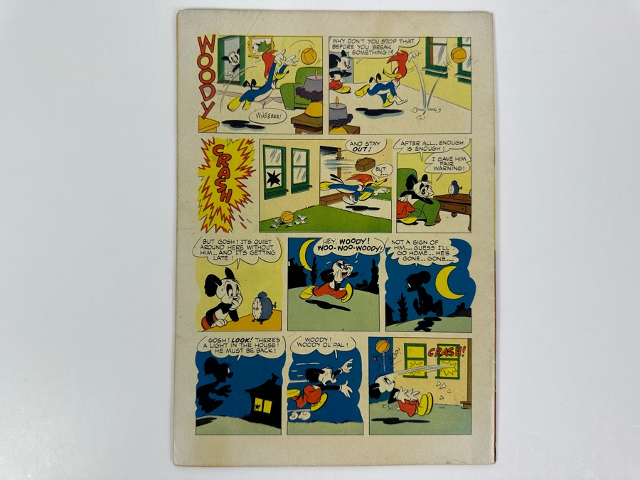 Dell Comics Four Color #350 Walter Lantz Woody Woodpecker Vintage 1951 10 Cent Comic Book [Photo 4]