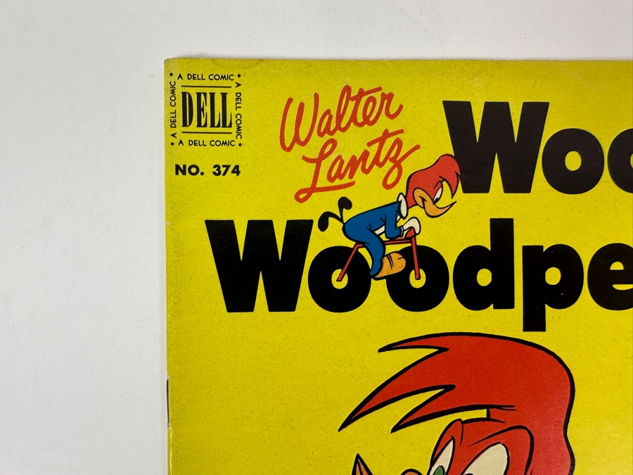 Dell Comics Four Color #374 Walter Lantz Woody Woodpecker Vintage 1952 10 Cent Comic Book [Photo 2]