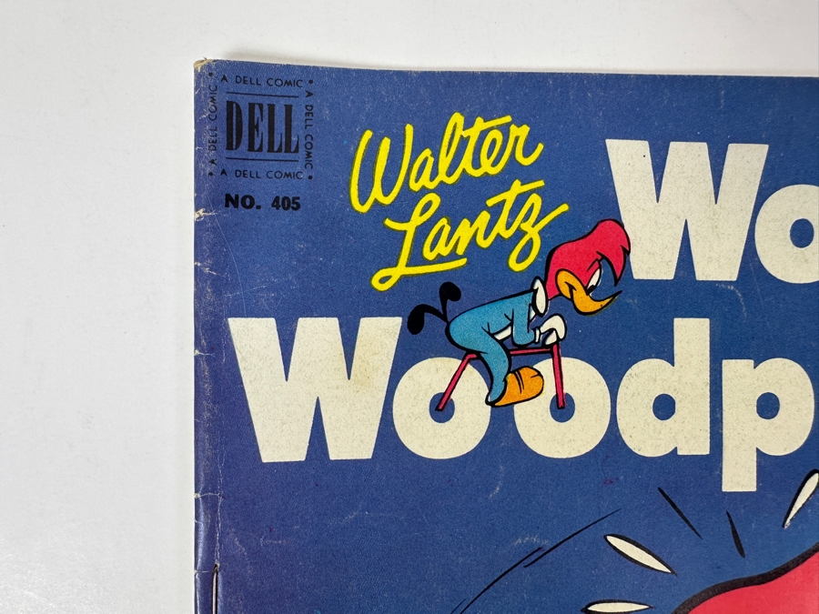 Dell Comics Four Color #405 Walter Lantz Woody Woodpecker Vintage 1952 10 Cent Comic Book [Photo 2]