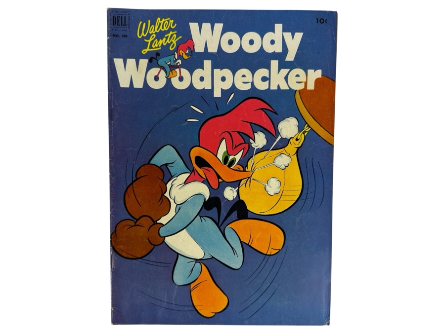 Dell Comics Four Color #405 Walter Lantz Woody Woodpecker Vintage 1952 10 Cent Comic Book