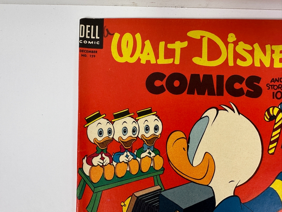 (4) Dell Comics Walt Disney's Comics And Stories #159, #160, #162 & #164 Vintage 1953/1954 10 Cent Comic Books	 [Photo 3]