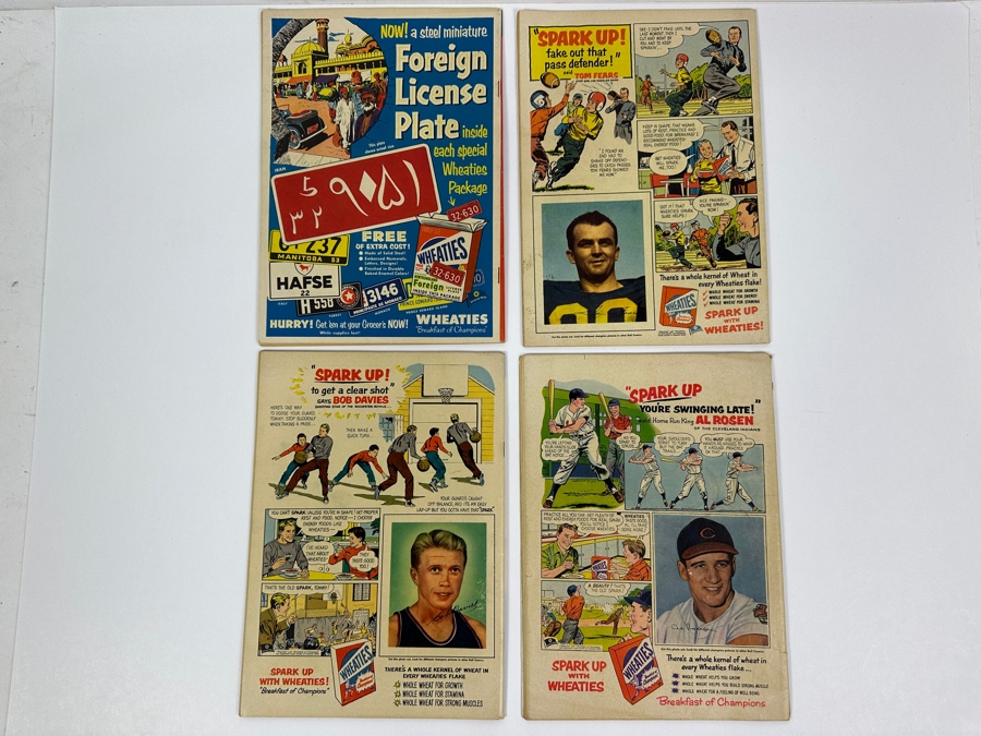 (4) Dell Comics Walt Disney's Comics And Stories #159, #160, #162 & #164 Vintage 1953/1954 10 Cent Comic Books	 [Photo 10]