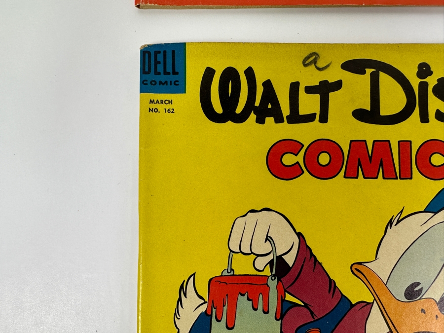 (4) Dell Comics Walt Disney's Comics And Stories #159, #160, #162 & #164 Vintage 1953/1954 10 Cent Comic Books	 [Photo 7]