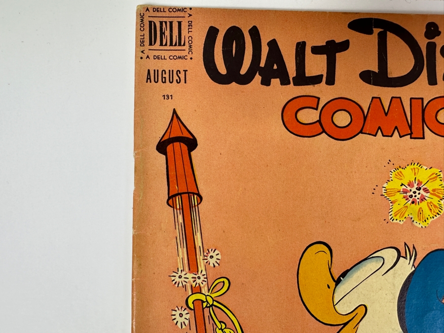 (4) Dell Comics Walt Disney's Comics And Stories #131, #132, #133 & #134 Vintage 1951 10 Cent Comic Books Valued Ungraded: $70, 6.0: $363, 8.0: $655 [Photo 3]