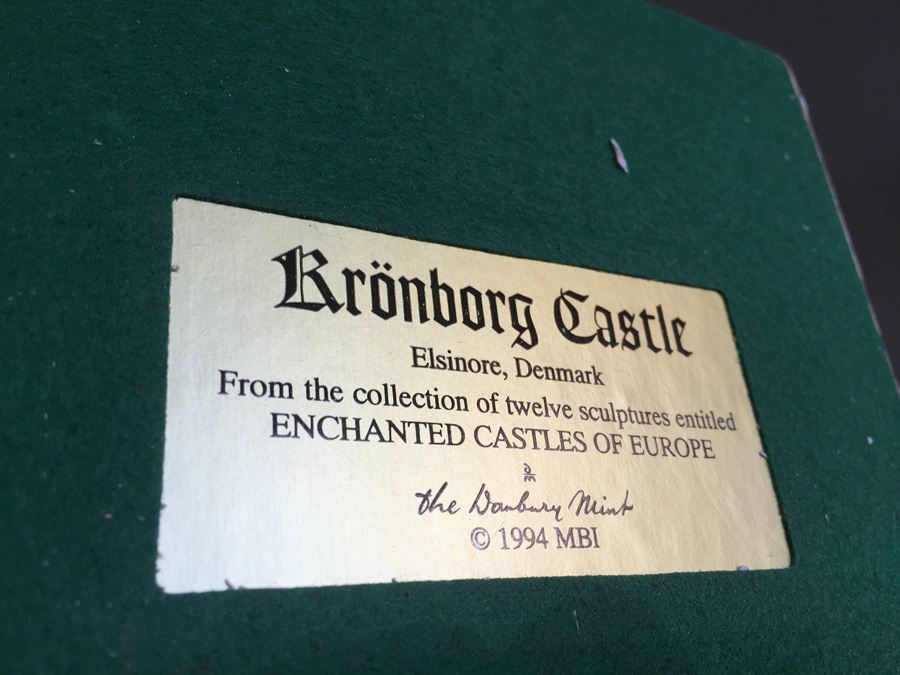 1994 Danbury Mint Kronborg Castle Elsinore, Denmark [Photo 10]