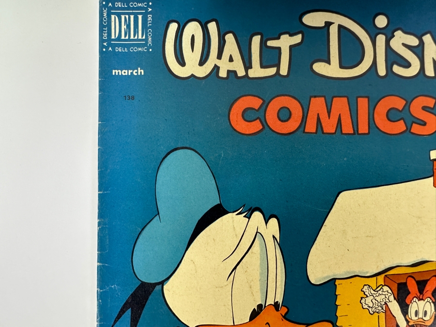 (4) Dell Comics Walt Disney's Comics And Stories #138, #139, #145 & #147 Vintage 1952 10 Cent Comic Books [Photo 3]
