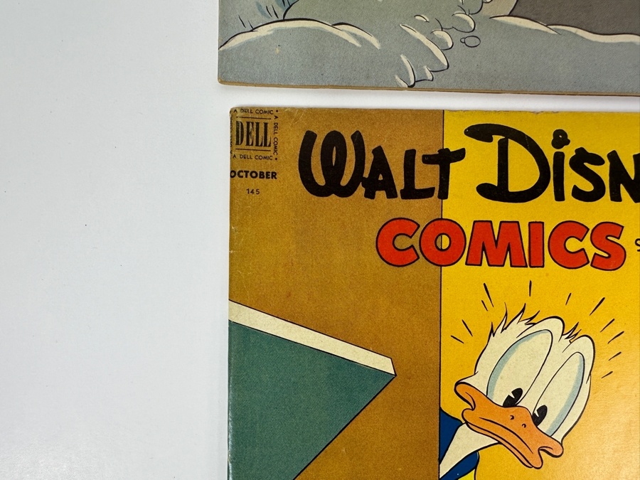 (4) Dell Comics Walt Disney's Comics And Stories #138, #139, #145 & #147 Vintage 1952 10 Cent Comic Books [Photo 7]