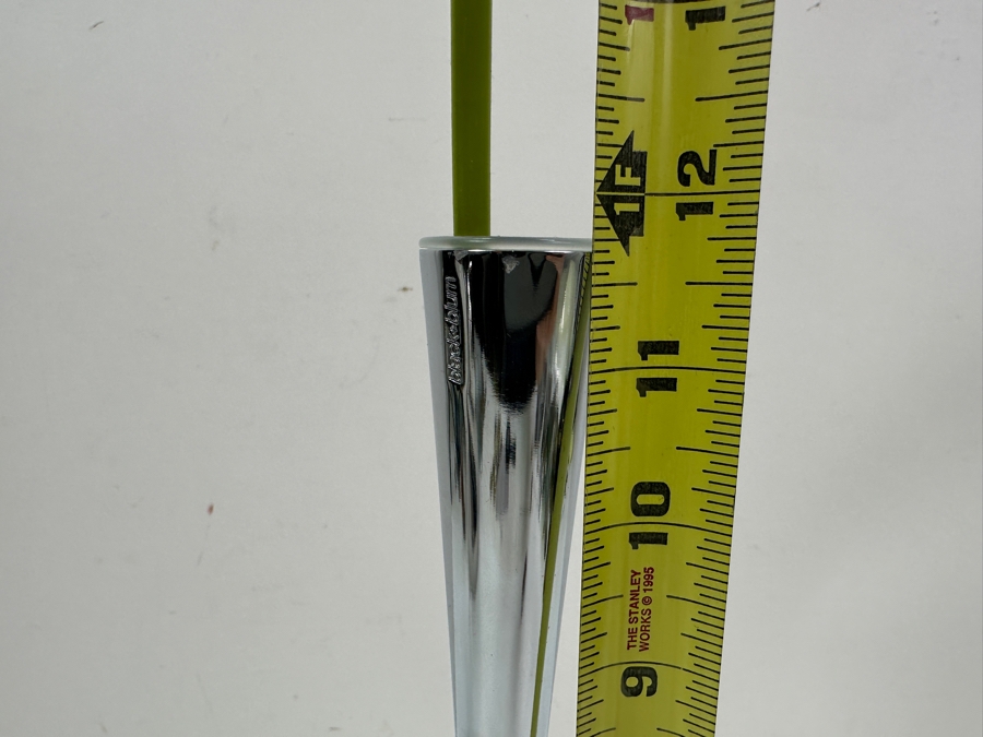 Just Added - Black+Blum Loop Chrome Flower Vase 11.75H [Photo 4]