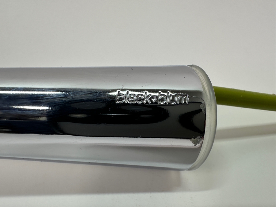 Just Added - Black+Blum Loop Chrome Flower Vase 11.75H [Photo 3]