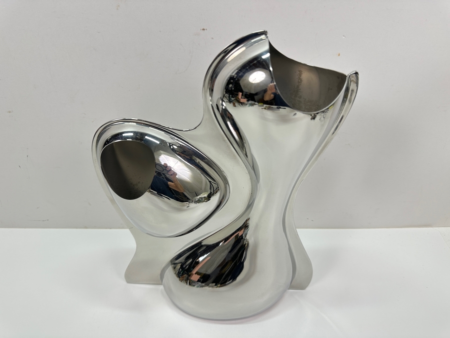 Just Added - Rare ALESSI Babyboop Vase Designed By Ron Arad Italy 8.5W X 12H Estimate $800-$1,000 [Photo 3]