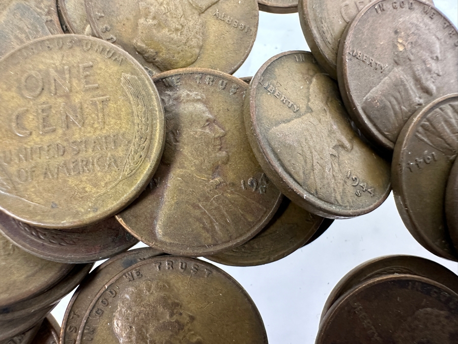 Vintage 1944 S Lincoln Wheat Pennies [Photo 4]