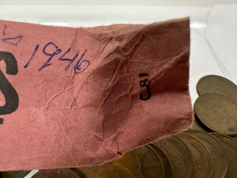 Vintage 1946 Lincoln Wheat Pennies [Photo 5]