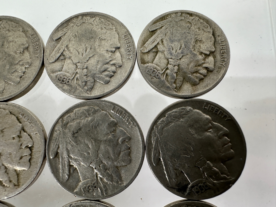 (20) Vintage Buffalo Nickels [Photo 5]