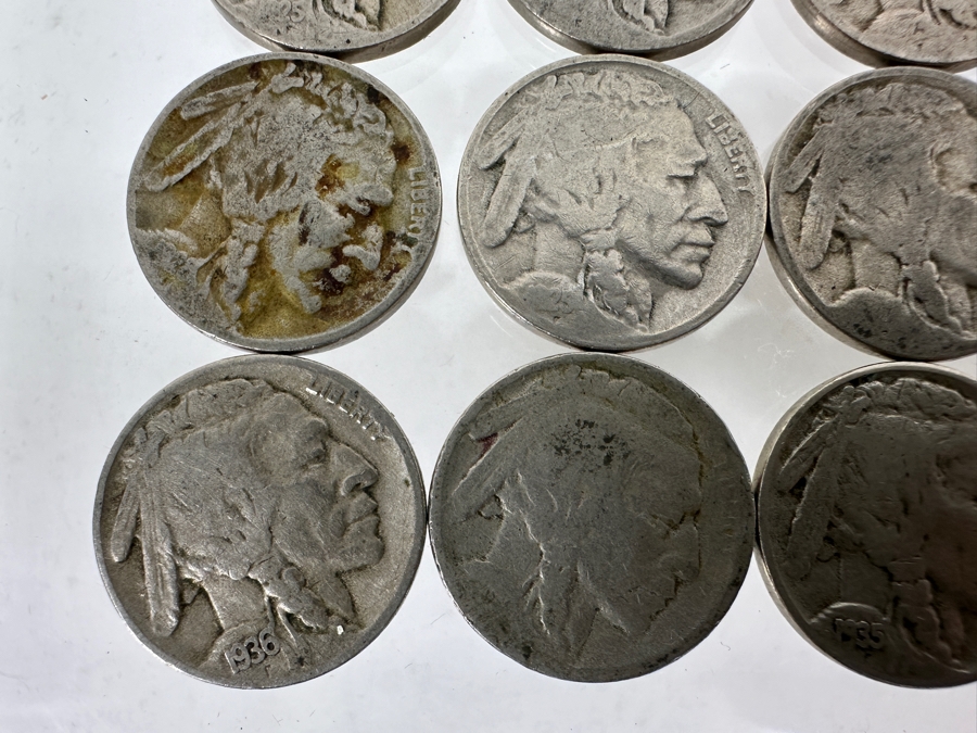 (20) Vintage Buffalo Nickels [Photo 2]
