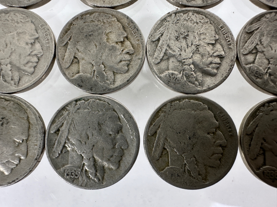 (20) Vintage Buffalo Nickels [Photo 3]