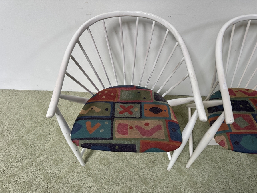 Pair Of Solfjadern (Sun Feather) Armchairs Designed By Sonna Rosen For Nassjo Stolfabrik In 1948 [Photo 3]