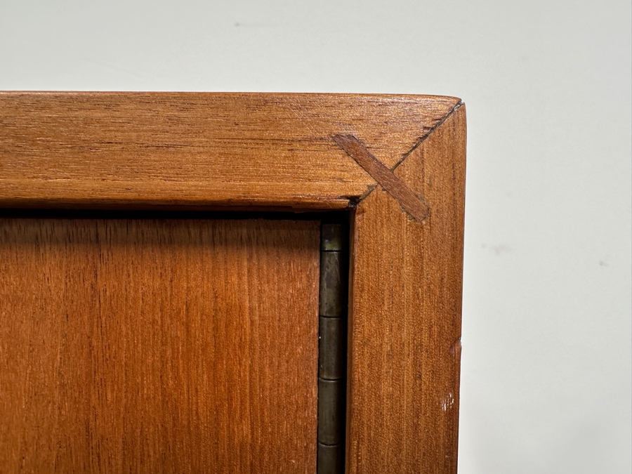 Richard Artschwager High Boy Walnut Dresser Mid-Century Modern Chest Of Drawers 36W X 18D X 77H [Photo 7]