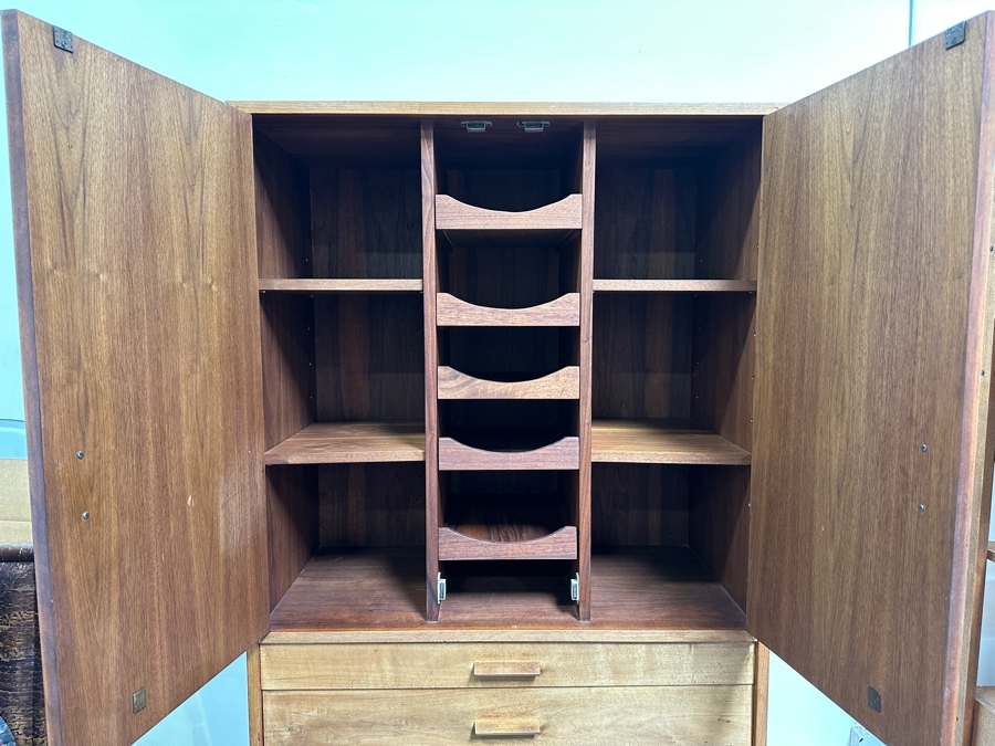 Richard Artschwager High Boy Walnut Dresser Mid-Century Modern Chest Of Drawers 36W X 18D X 77H [Photo 3]