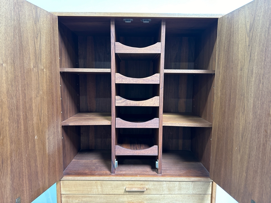 Richard Artschwager High Boy Walnut Dresser Mid-Century Modern Chest Of Drawers 36W X 18D X 77H [Photo 4]